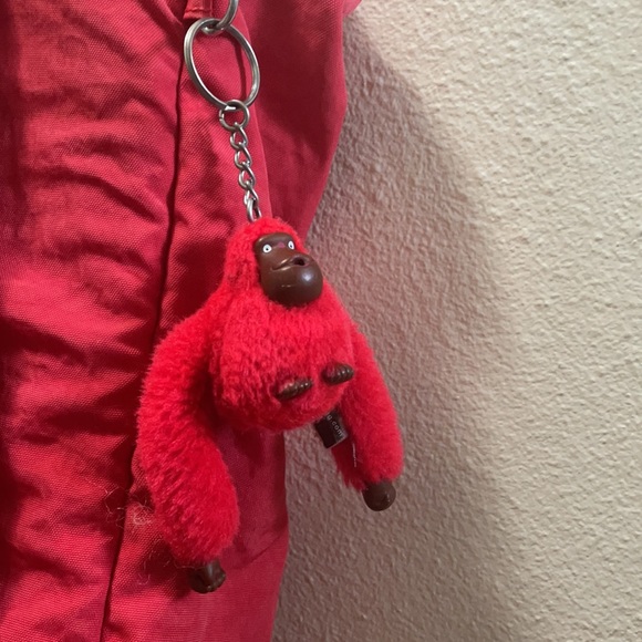 Red Kipling backpack - Picture 4 of 7